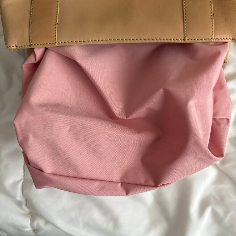 Cole Haan Beige/Tan Leather Shoulder Bag - Picture 15 of 15